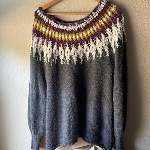 Free People Grey Sweater